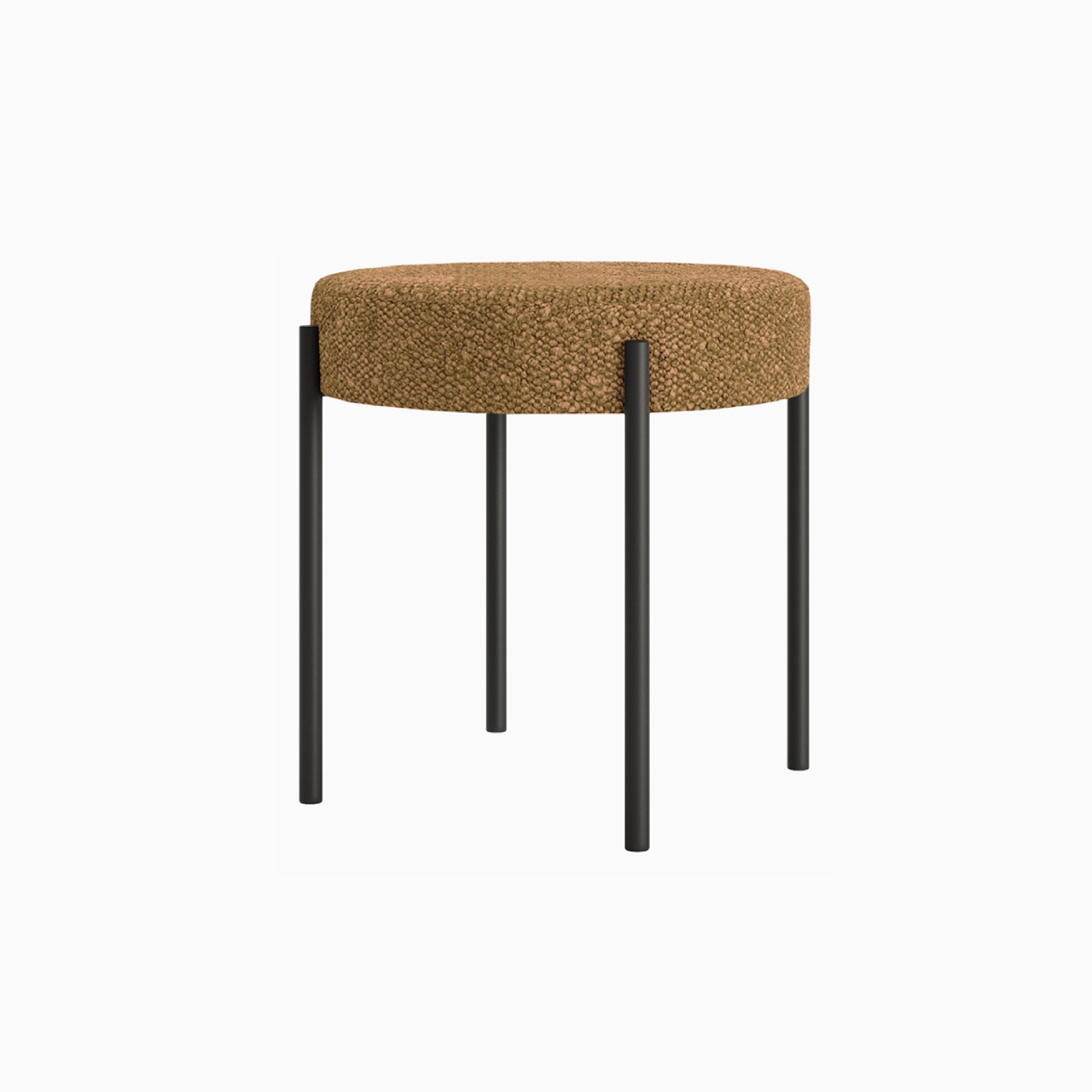 Табурет м'який Stool 4 Low круглий на металевих ніжках