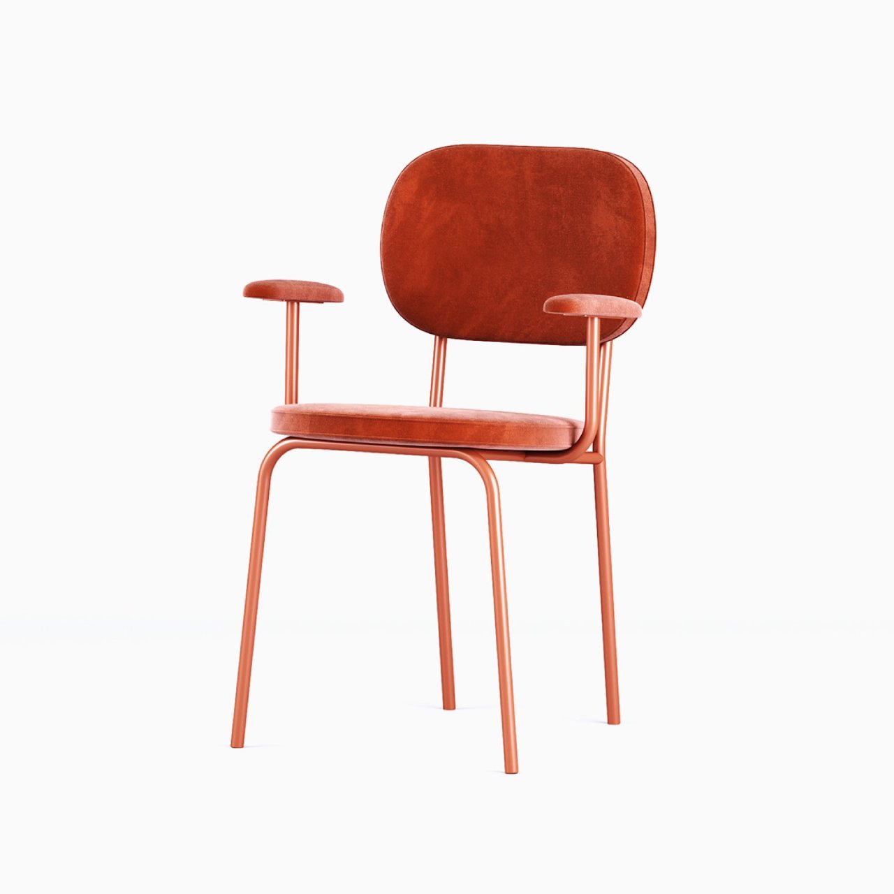 Стильний обідній стілець з підлокітниками Stool 3